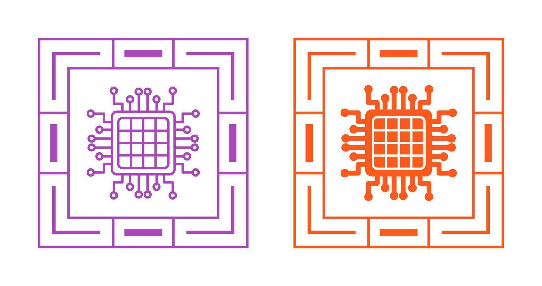 Processor Vector Icon