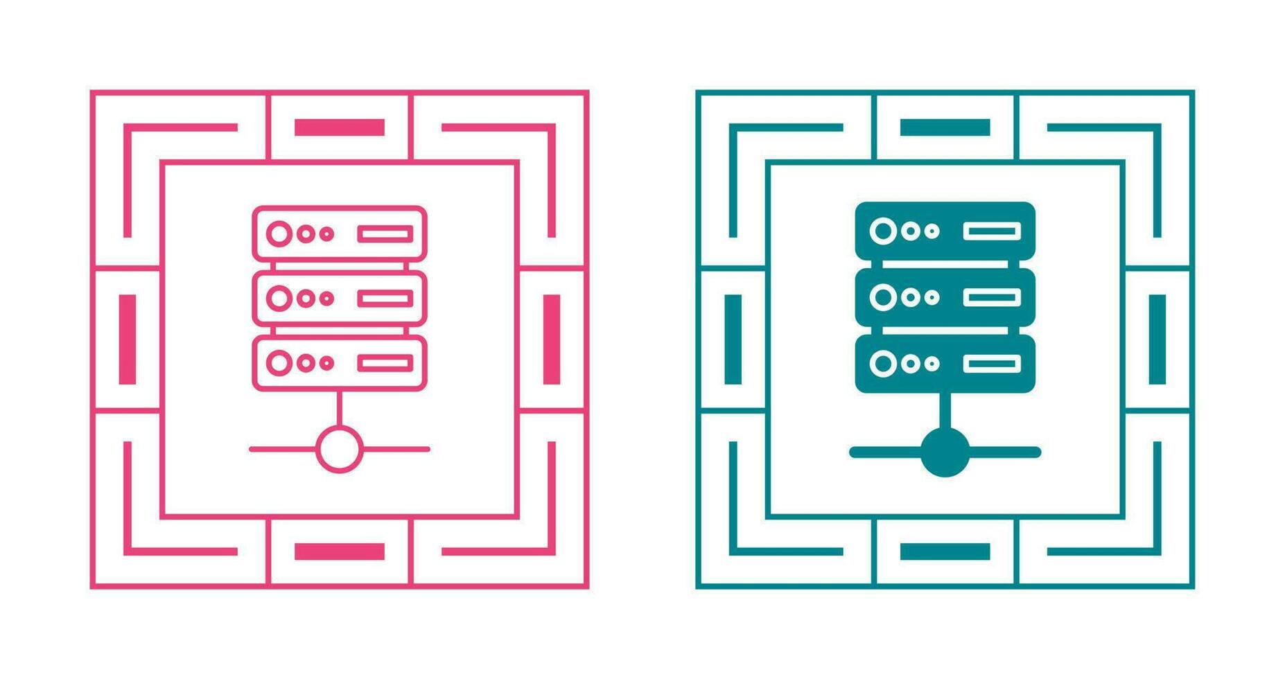 Data Center Vector Icon