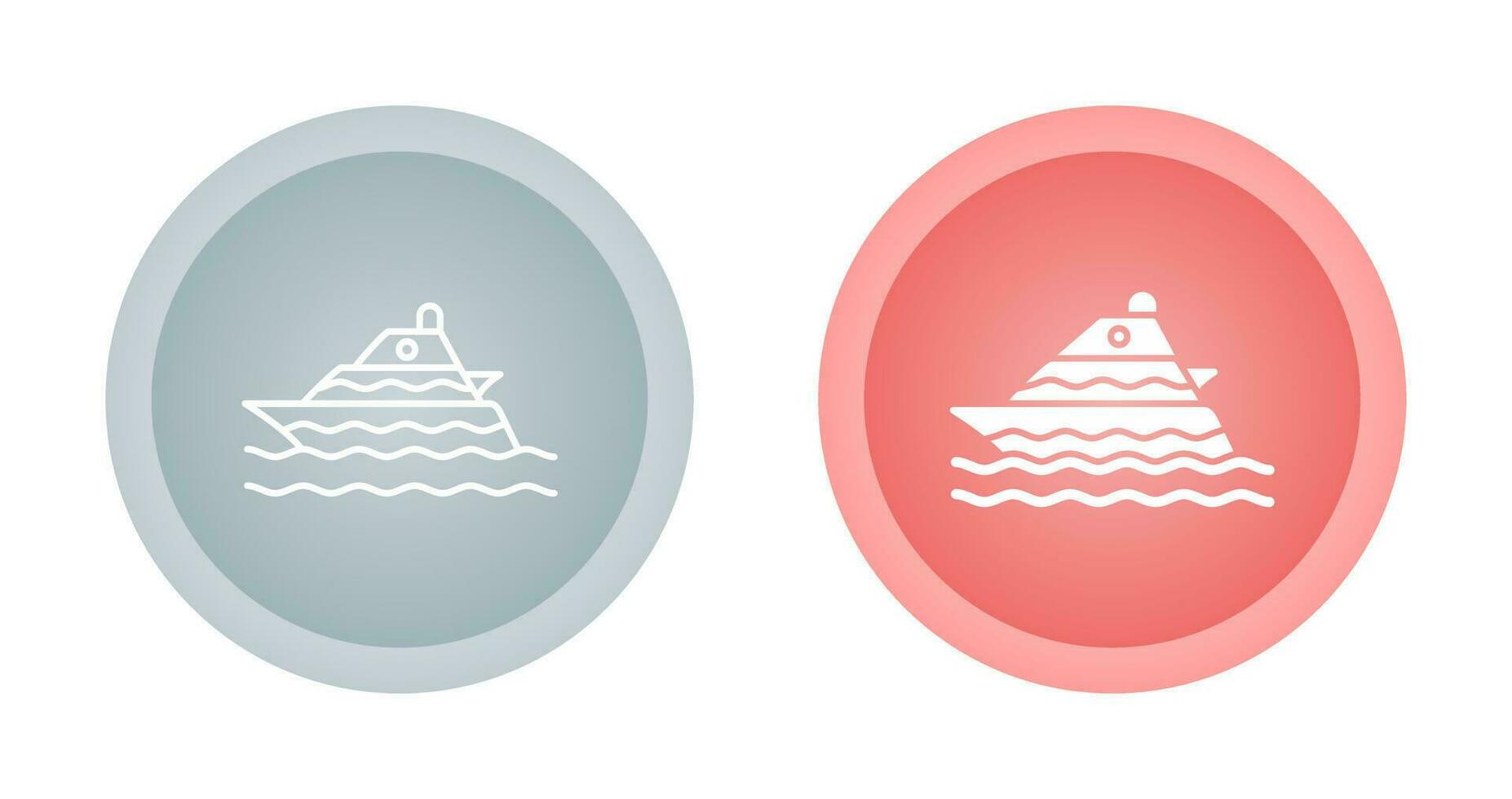 icono de vector de crucero