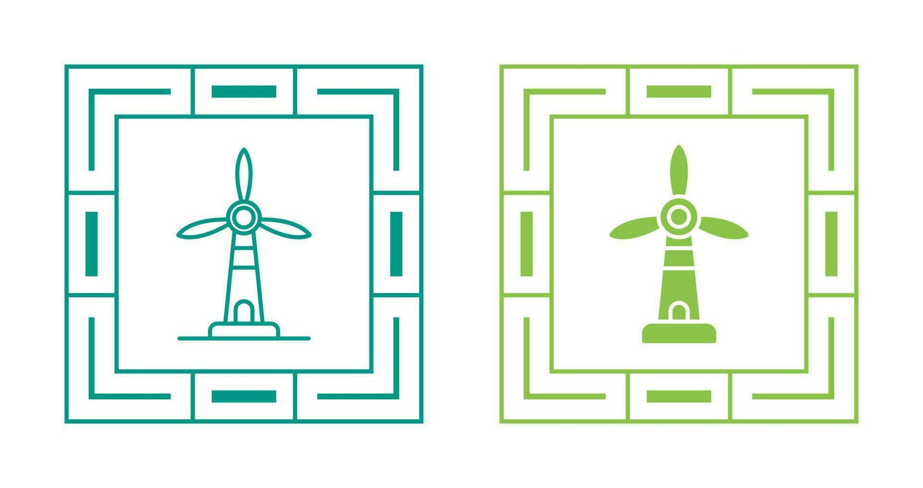 Windmill Vector Icon