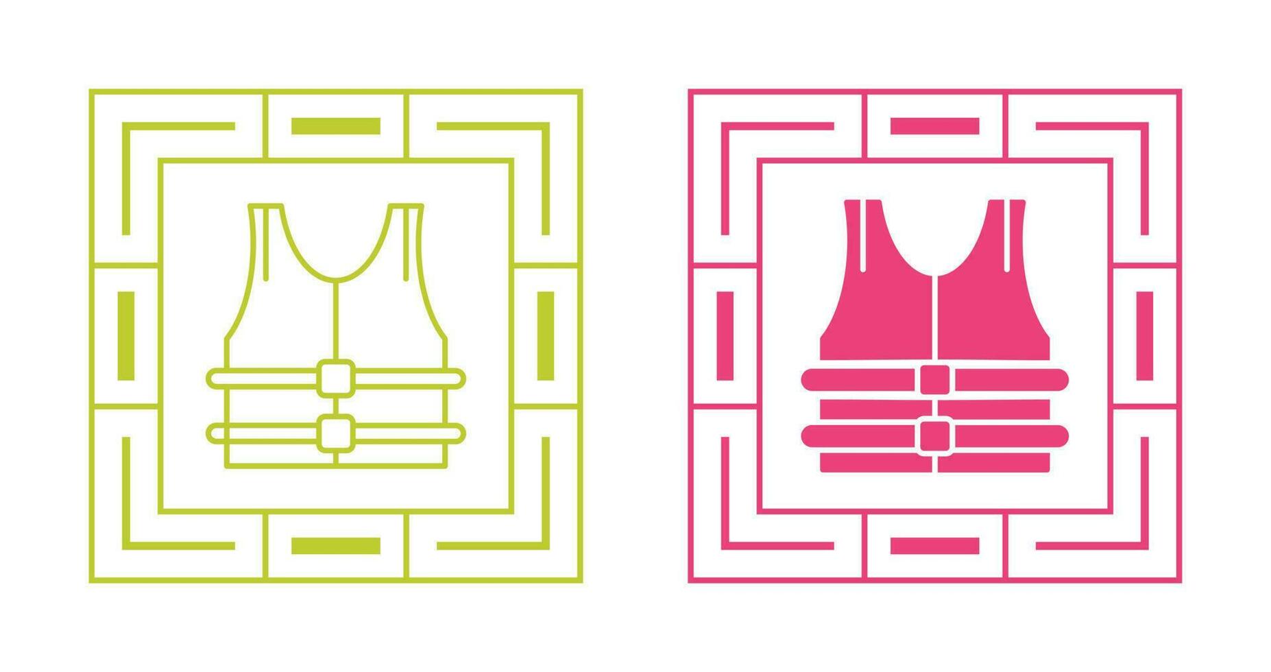 Bulletproof Jacket Vector Icon