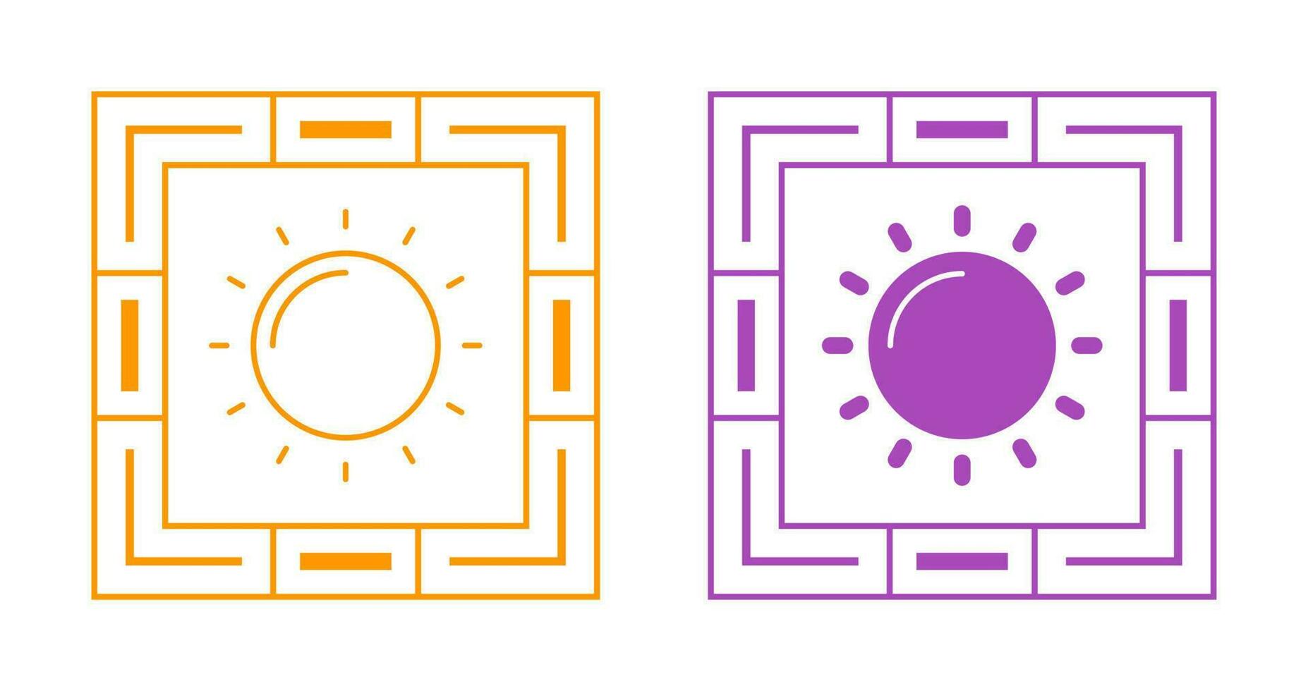 Sun Vector Icon