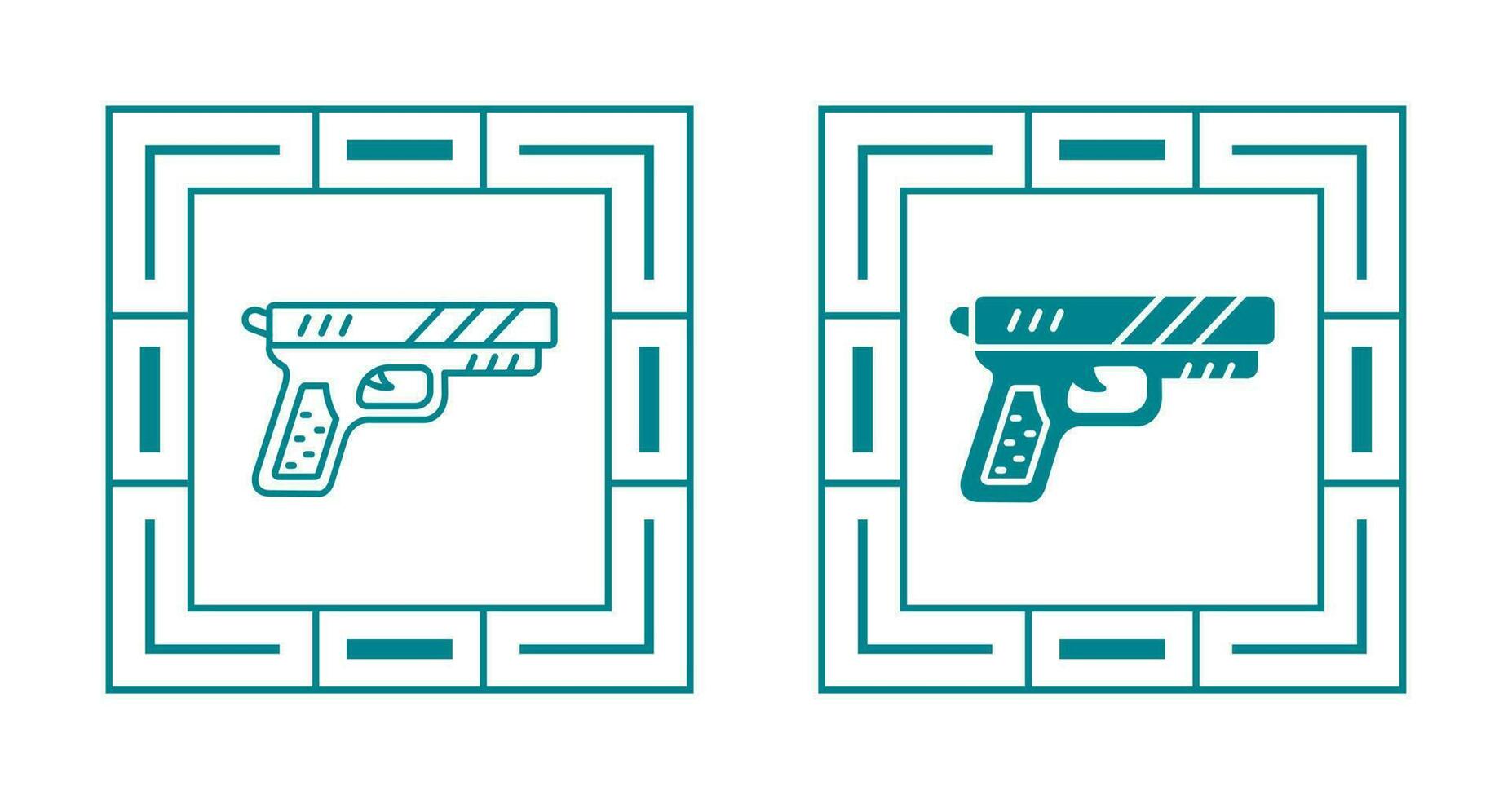 Pistol Vector Icon