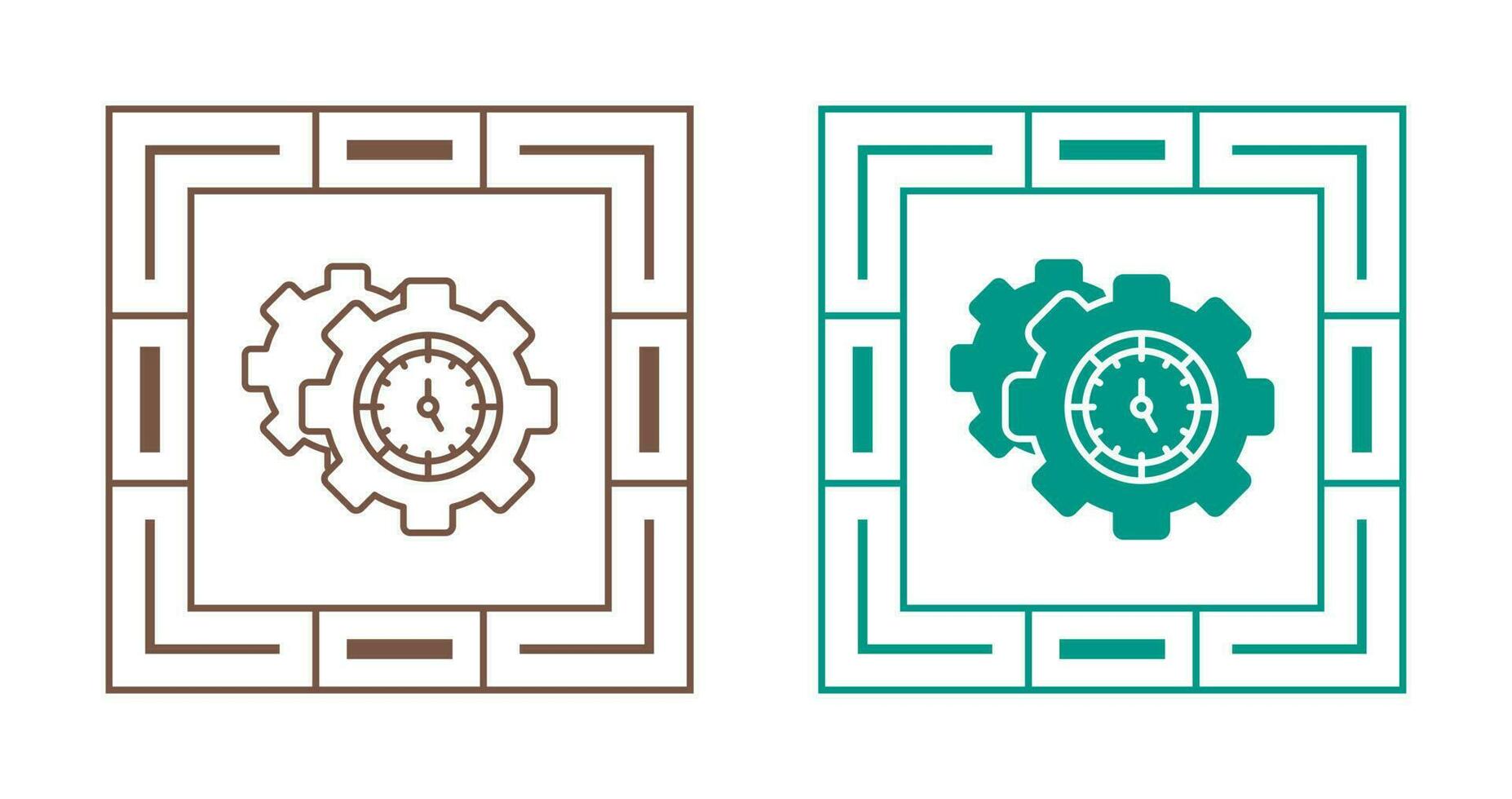 Time Management Vector Icon