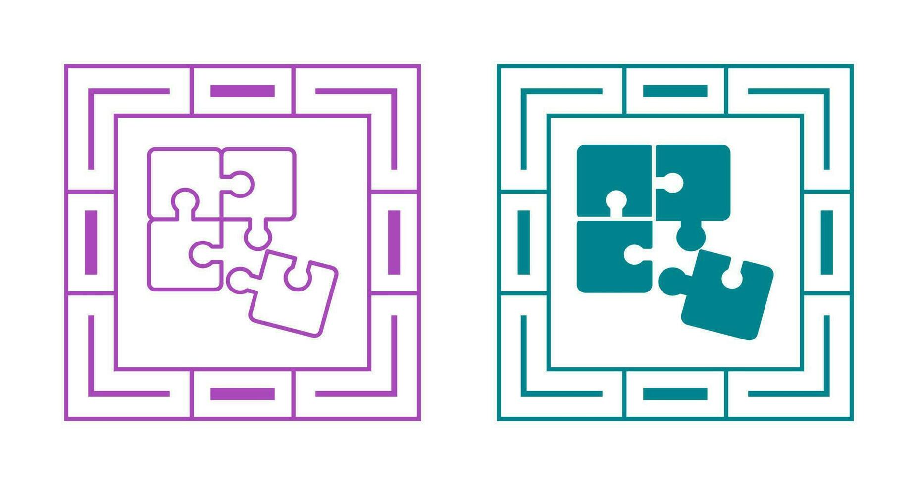 Puzzle Vector Icon