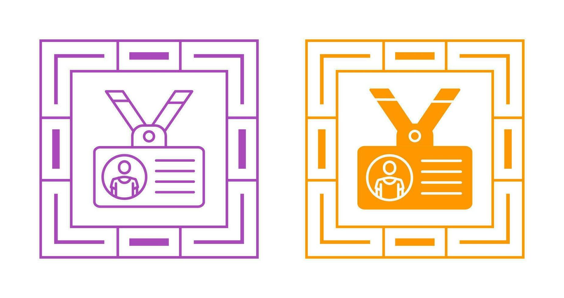 Id card Vector Icon