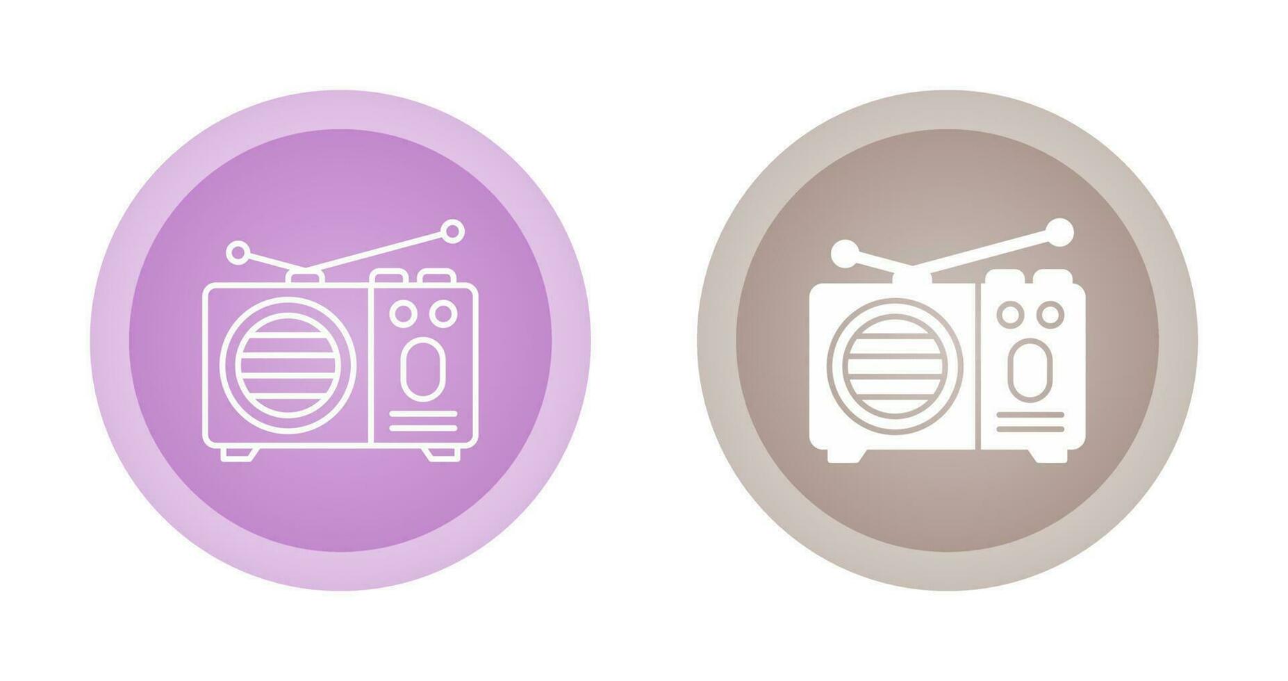Radio Vector Icon
