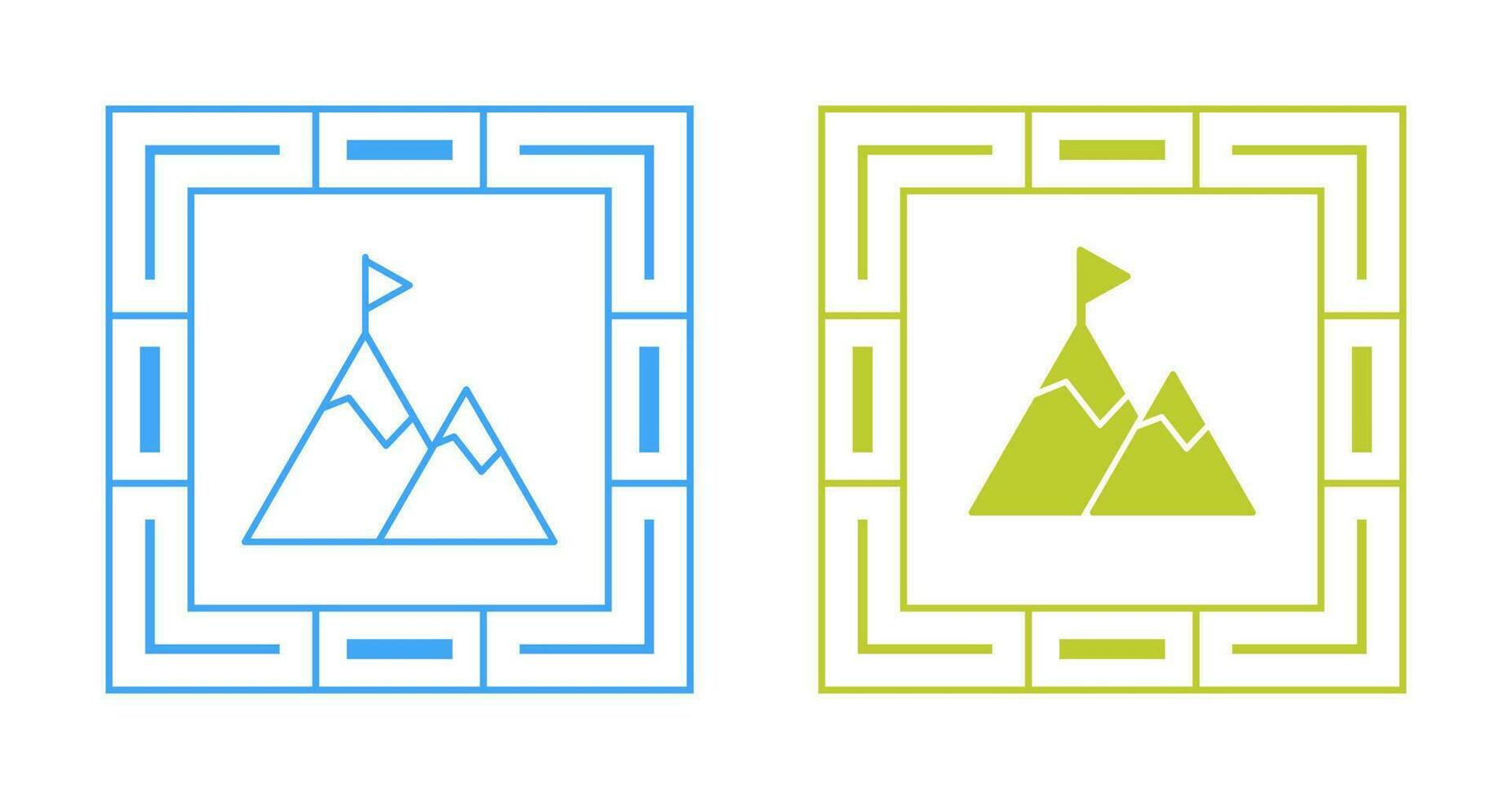 Peak Vector Icon