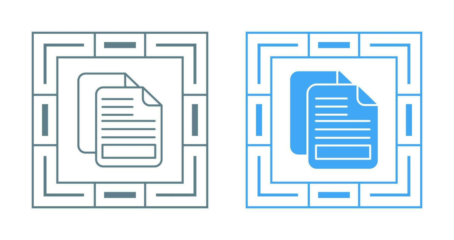 Documents Vector Icon