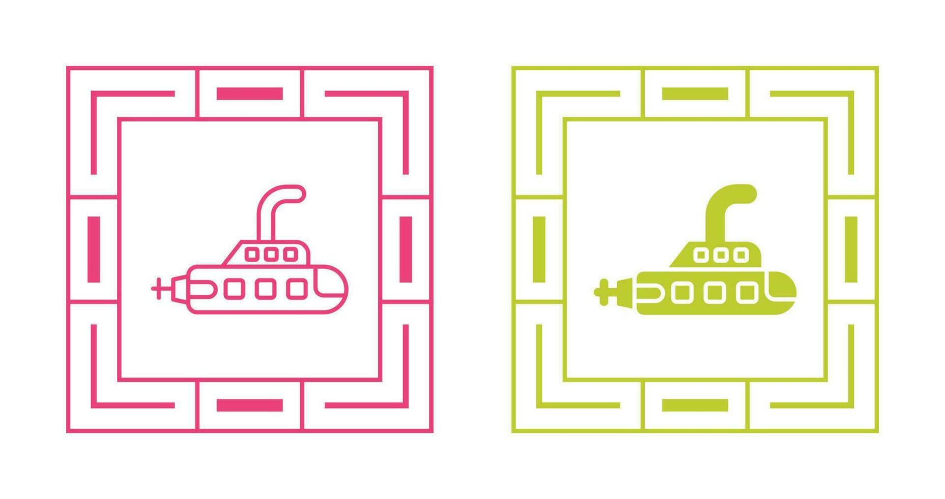 Submarine Vector Icon