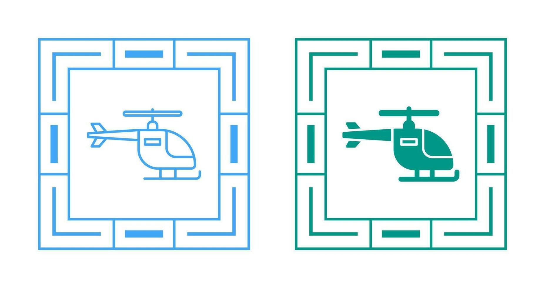 Helicopter Vector Icon