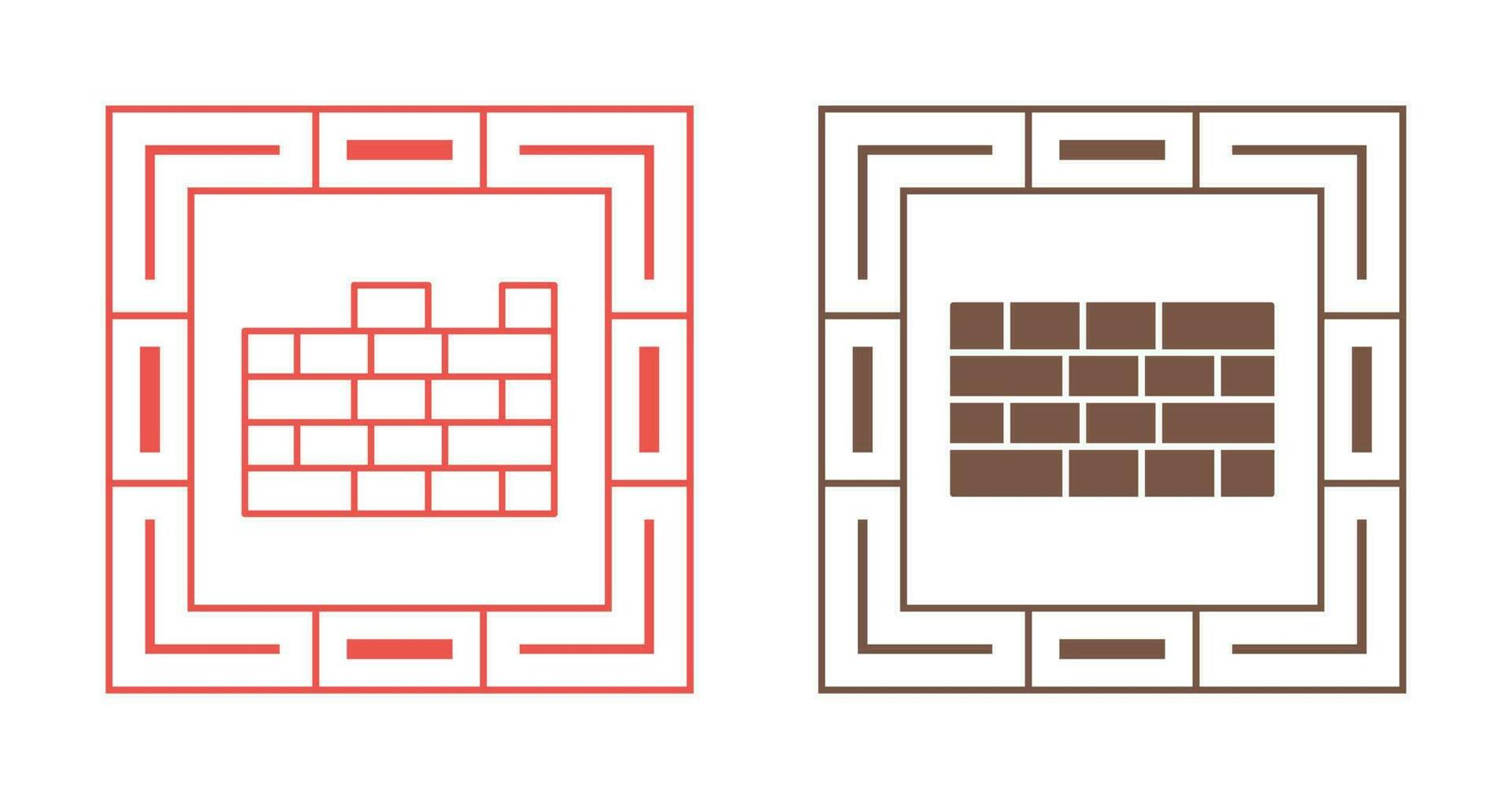 Bricks Vector Icon