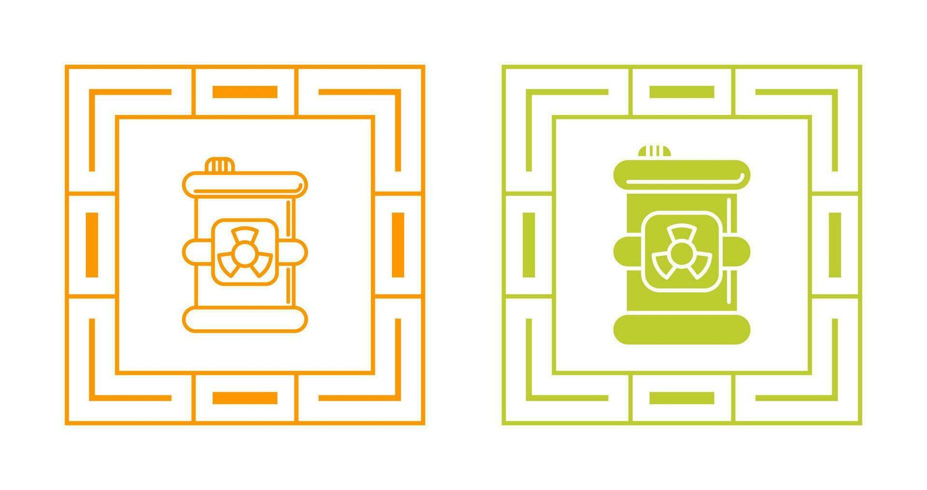 Toxic Waste Vector Icon