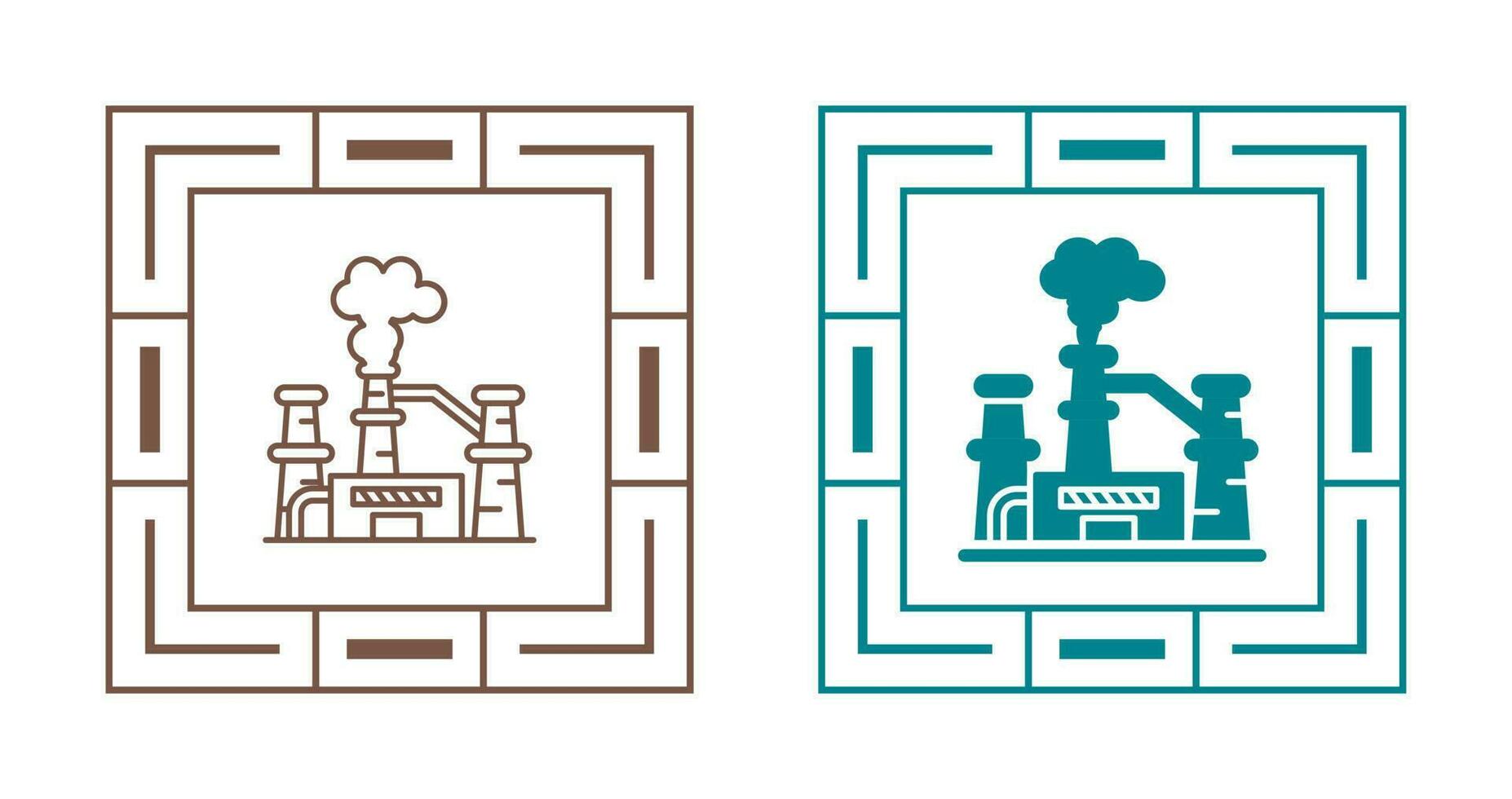 Factory Vector Icon