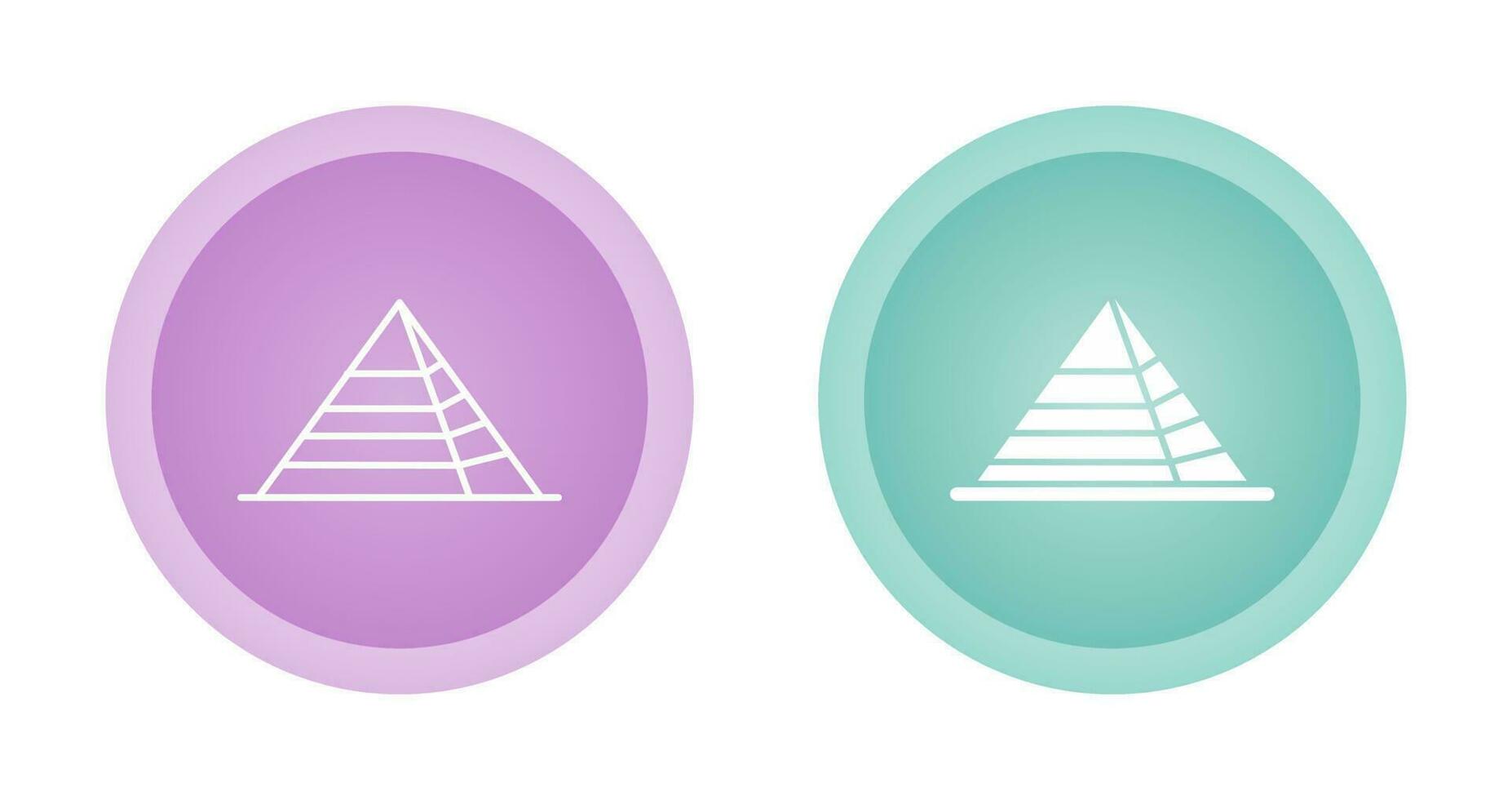 Pyramid Vector Icon