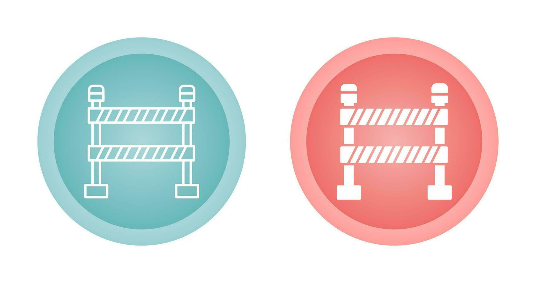 Police Line Vector Icon