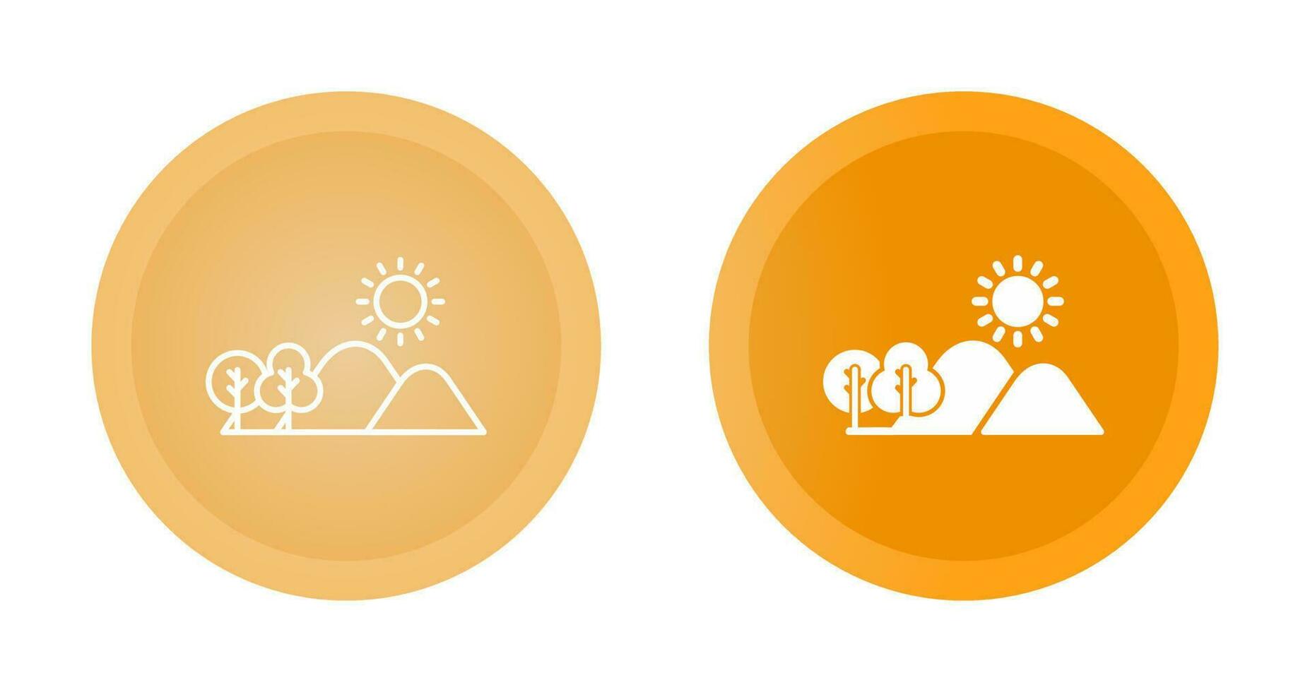 Hill Vector Icon