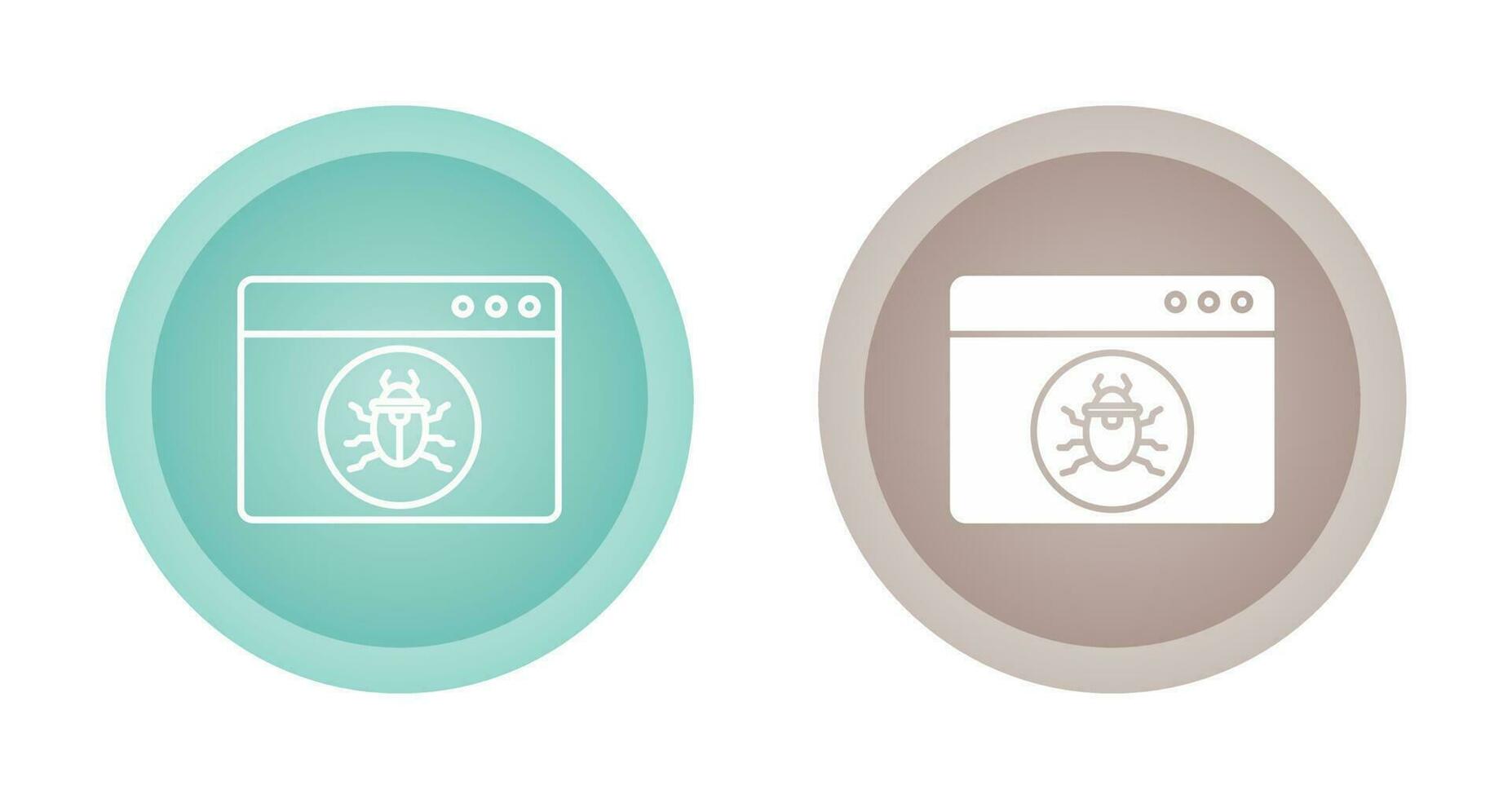 Website Attack Vector Icon