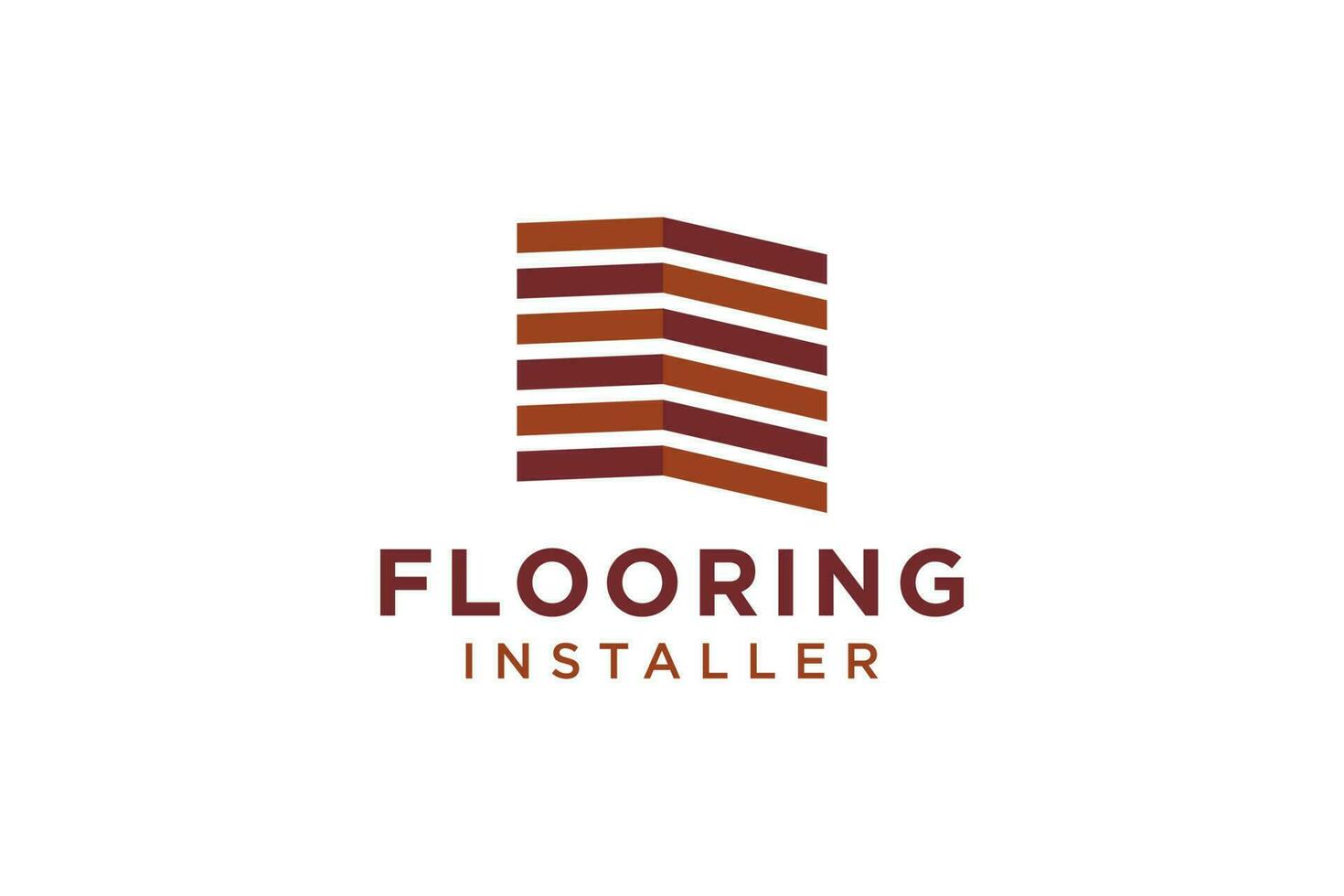 Flooring logo parquet vector illustration design.