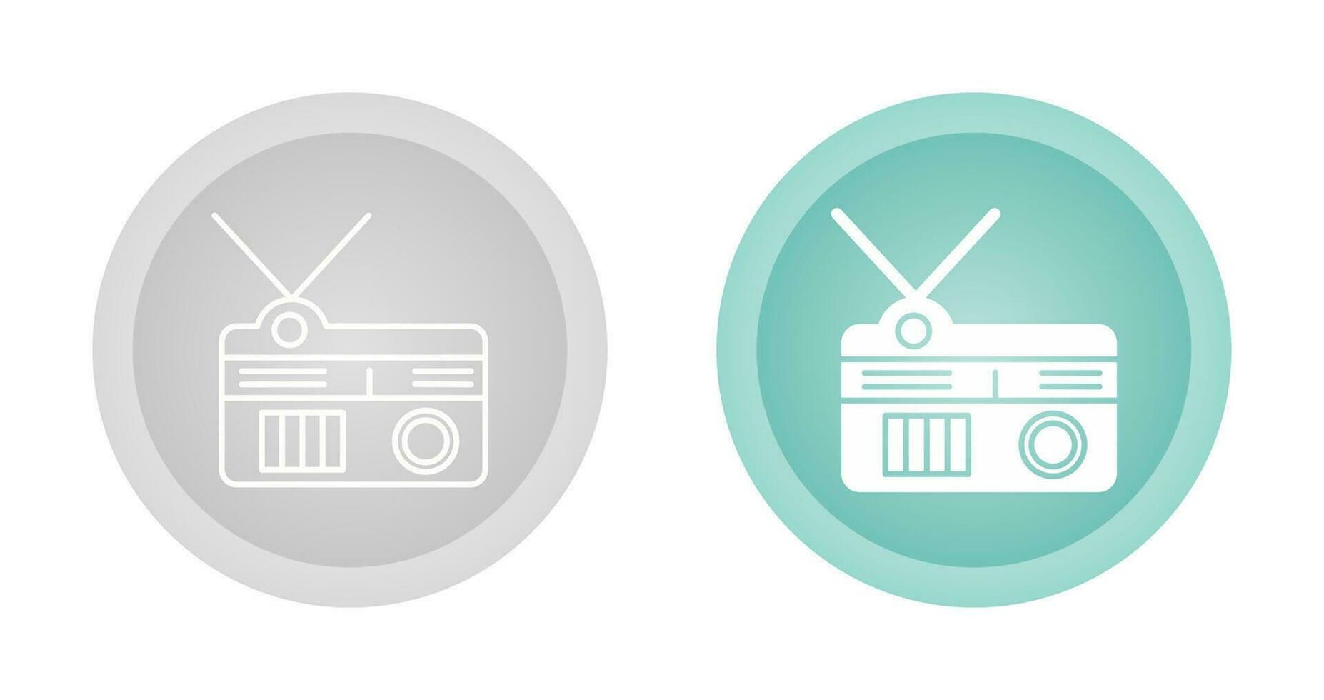 Radio Vector Icon