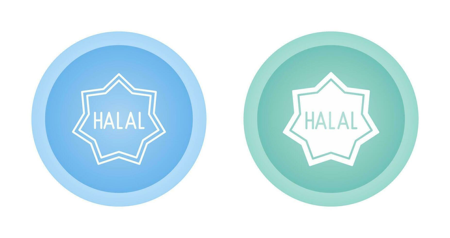Halal Vector Icon