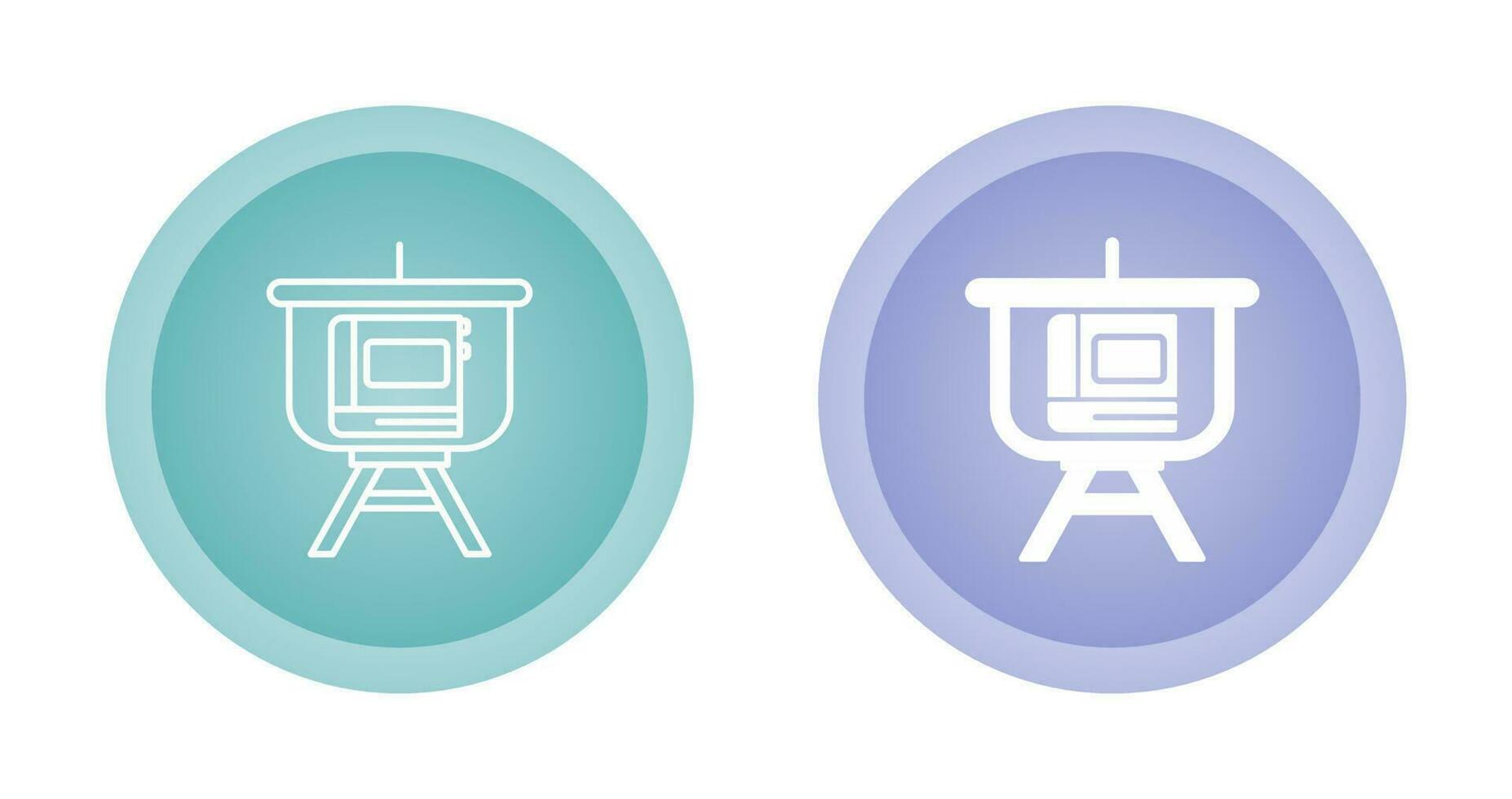 Education Presentation Vector Icon