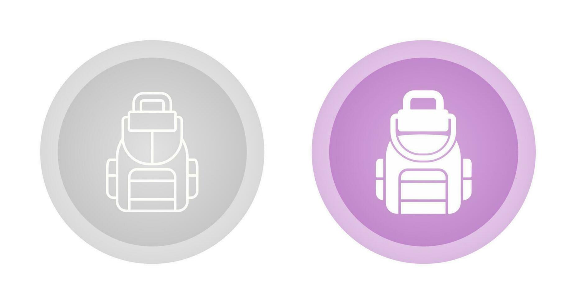 Backpack Vector Icon