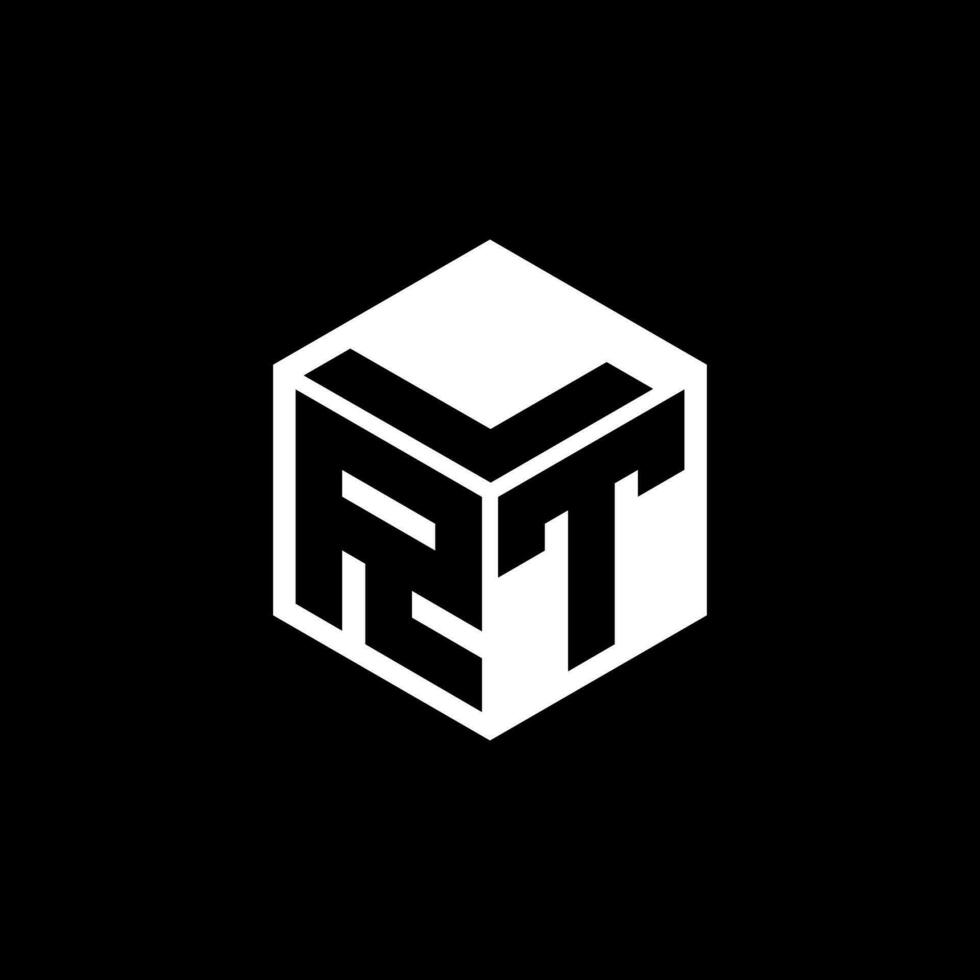 RTL letter logo design in illustration. Vector logo, calligraphy designs for logo, Poster, Invitation, etc.