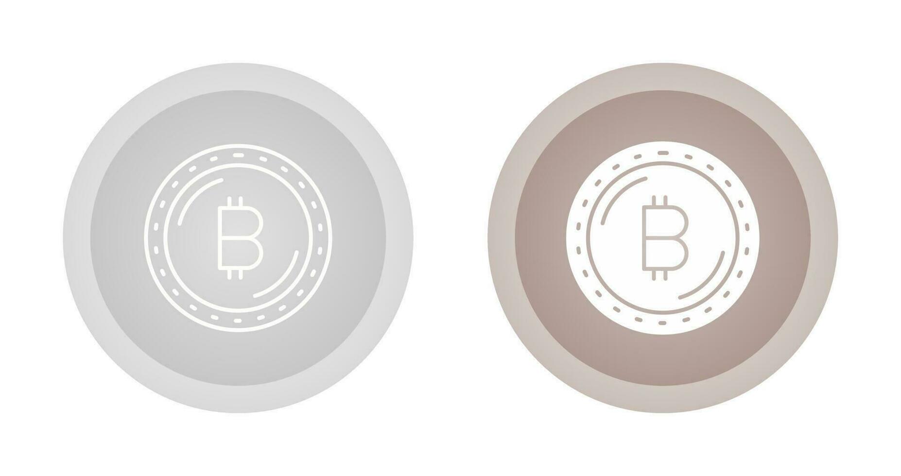 Bitcoin Currency Vector Icon