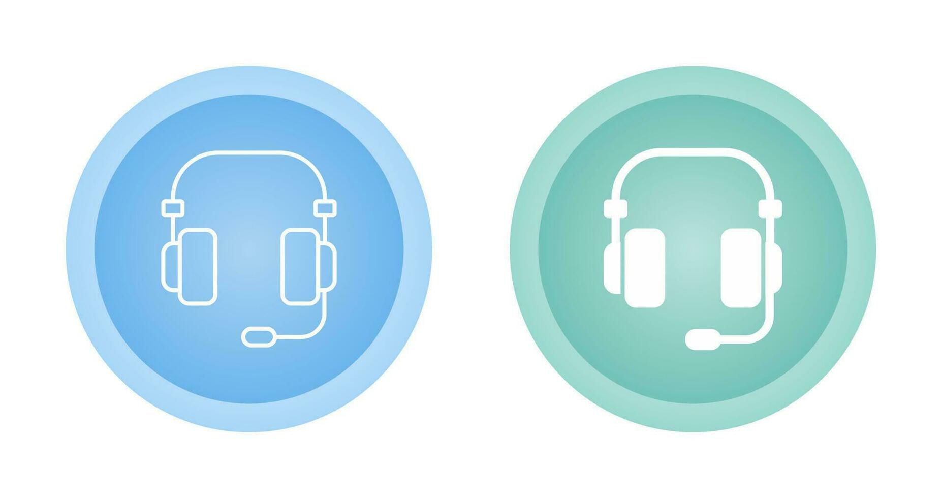 Headset Vector Icon