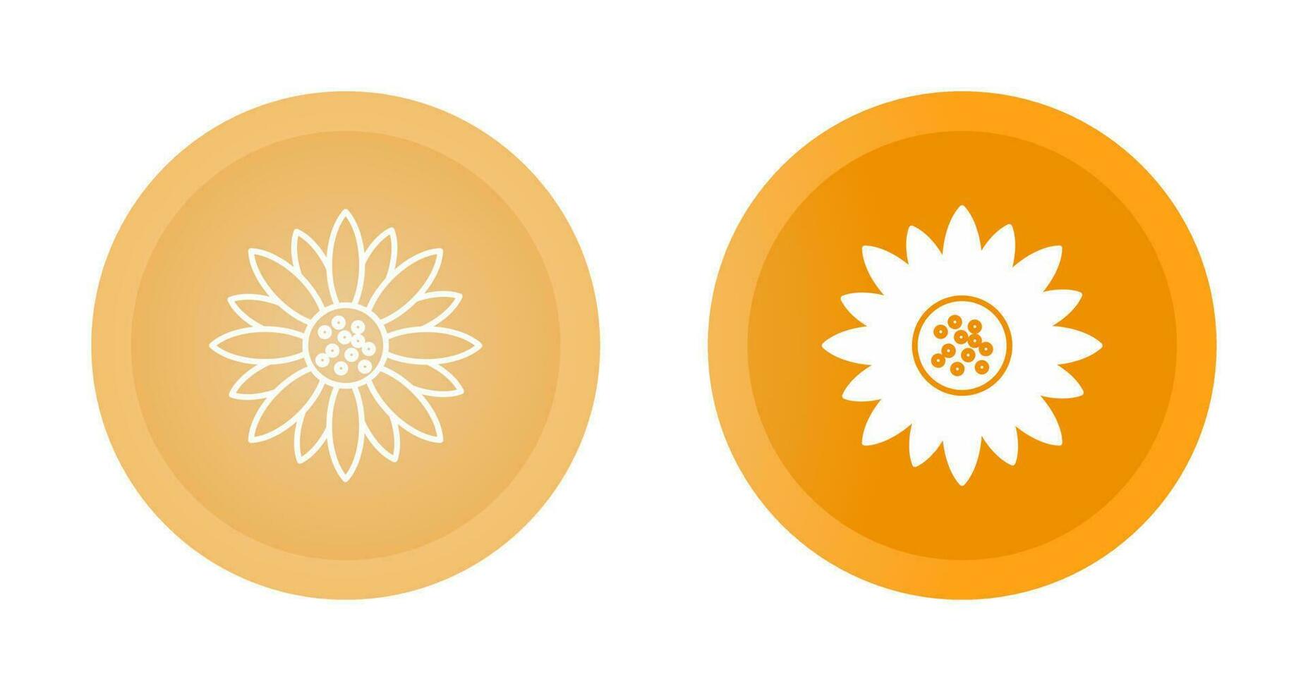 icono de vector de girasol