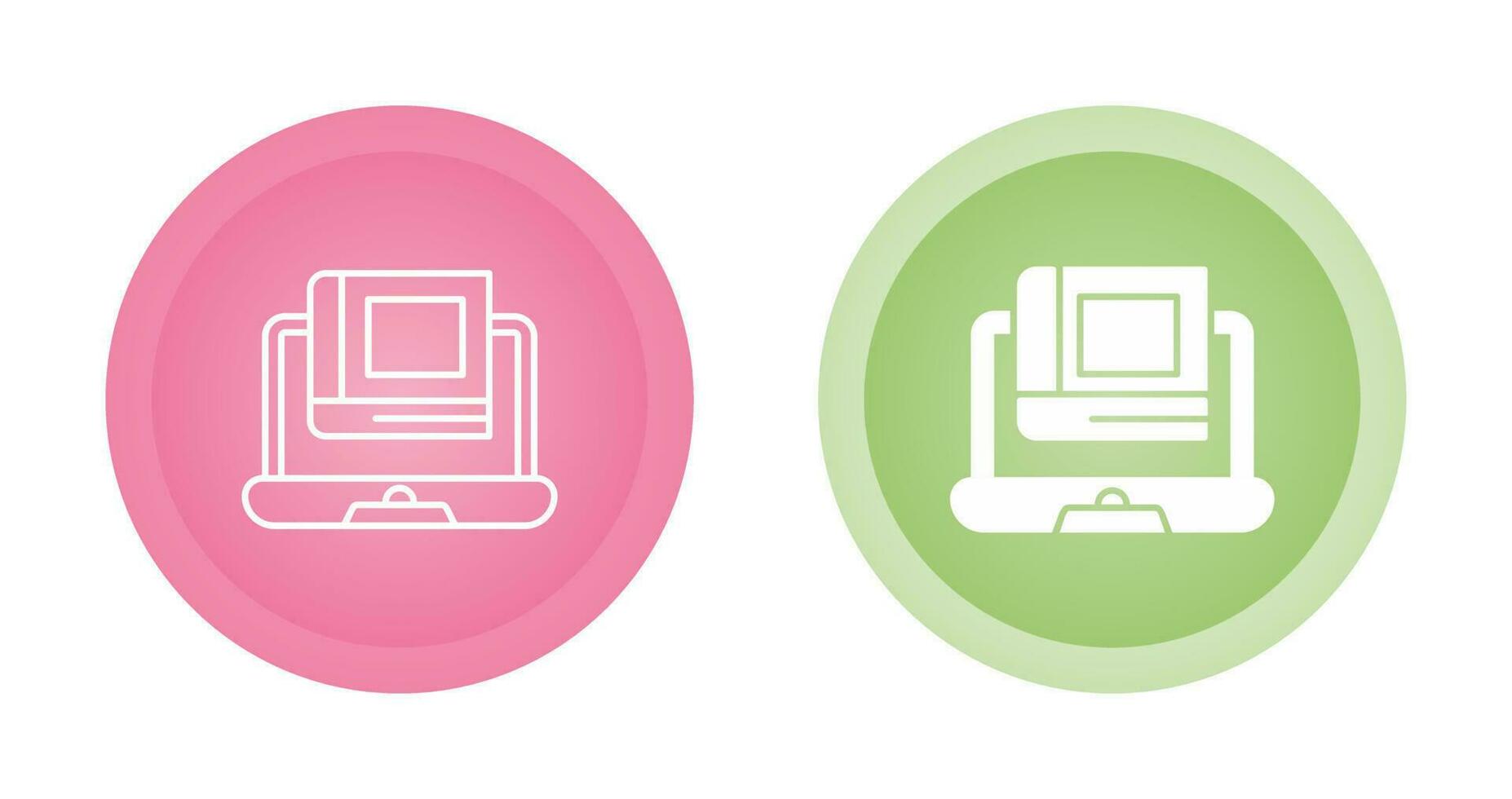 Online Learning Vector Icon