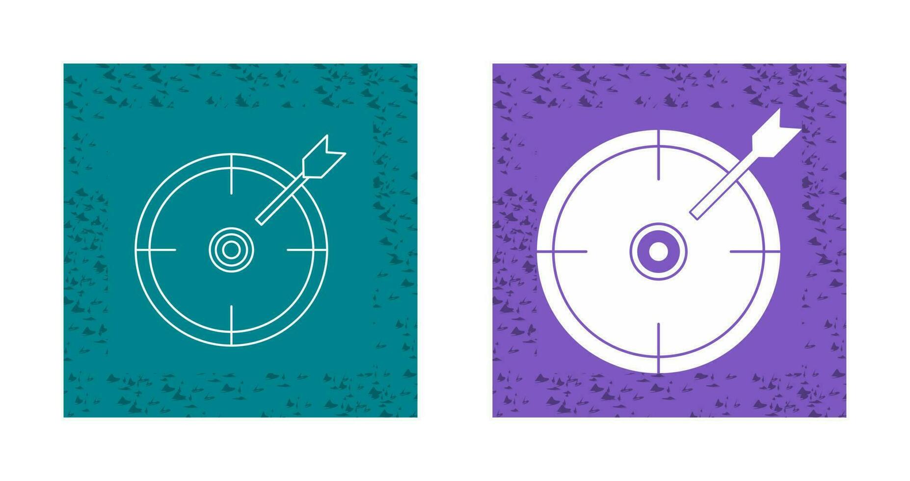 Target Location Vector Icon