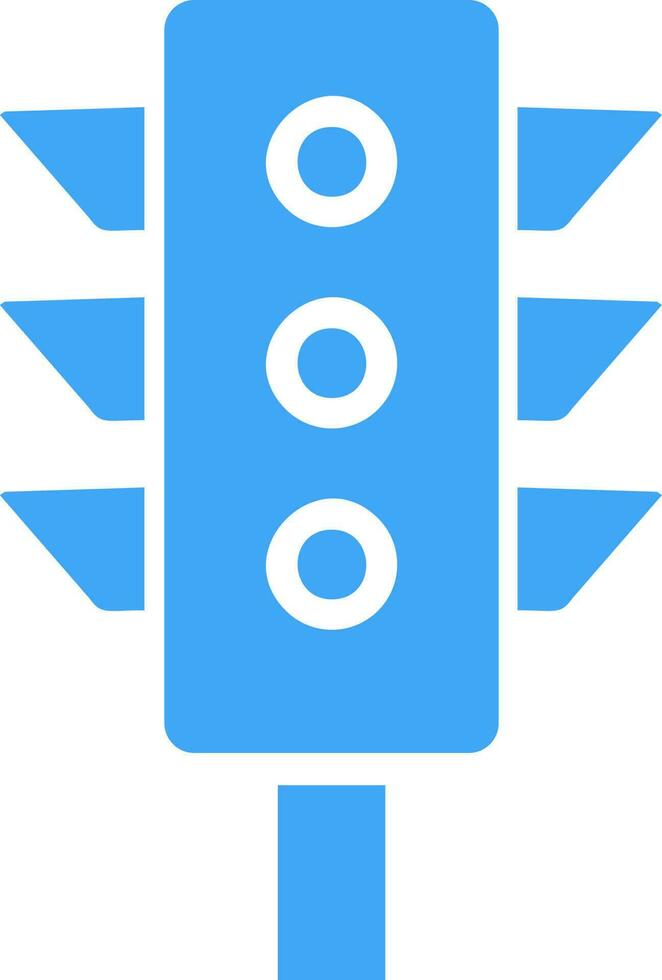 Traffic signal Vector Icon