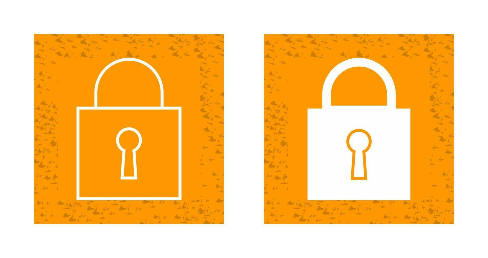 Closed Padlock Vector Icon