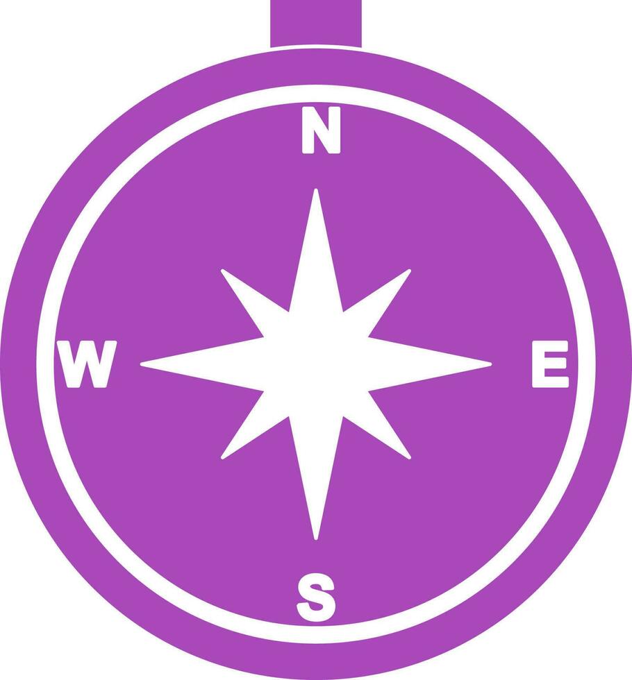 Compass Vector Icon