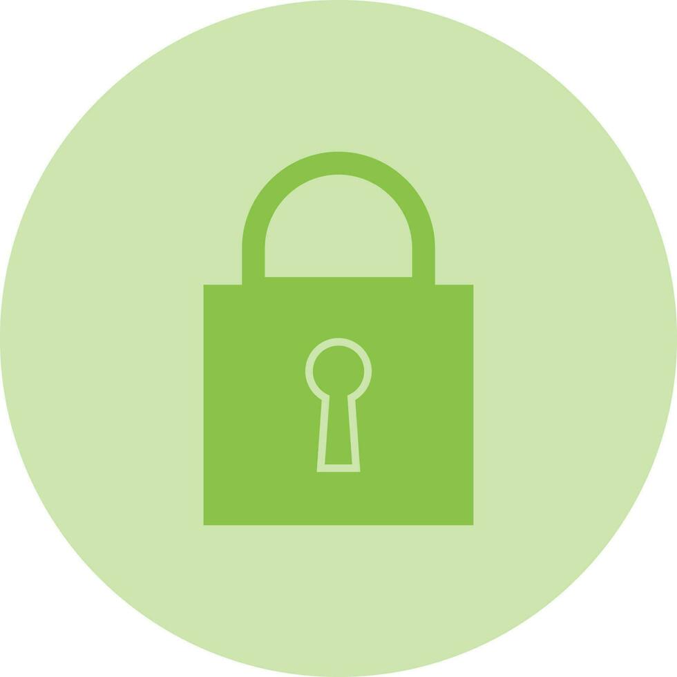 Closed Padlock Vector Icon