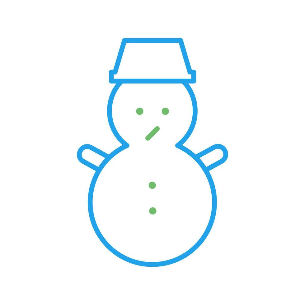 Snowman Vector Icon