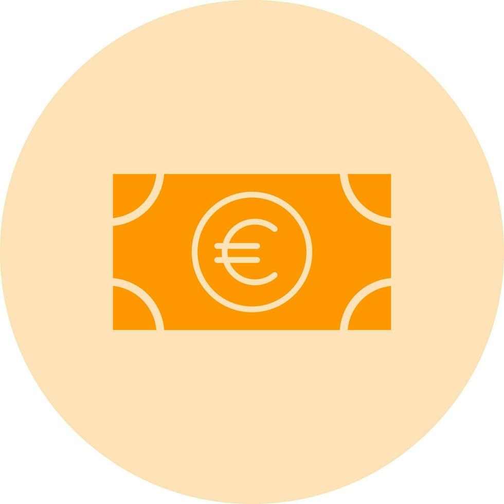 icono de vector de euro