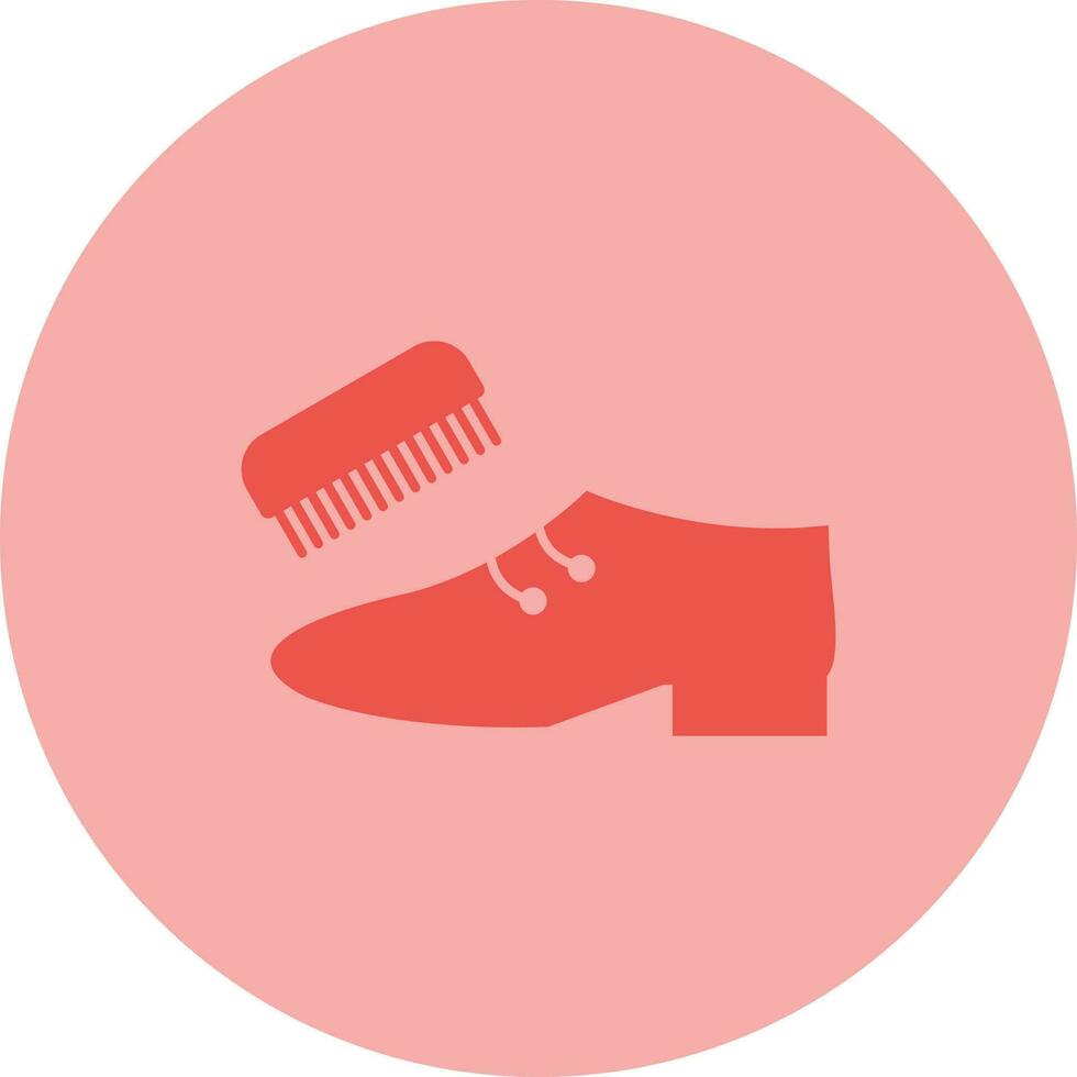 Shoe Polishing Vector Icon