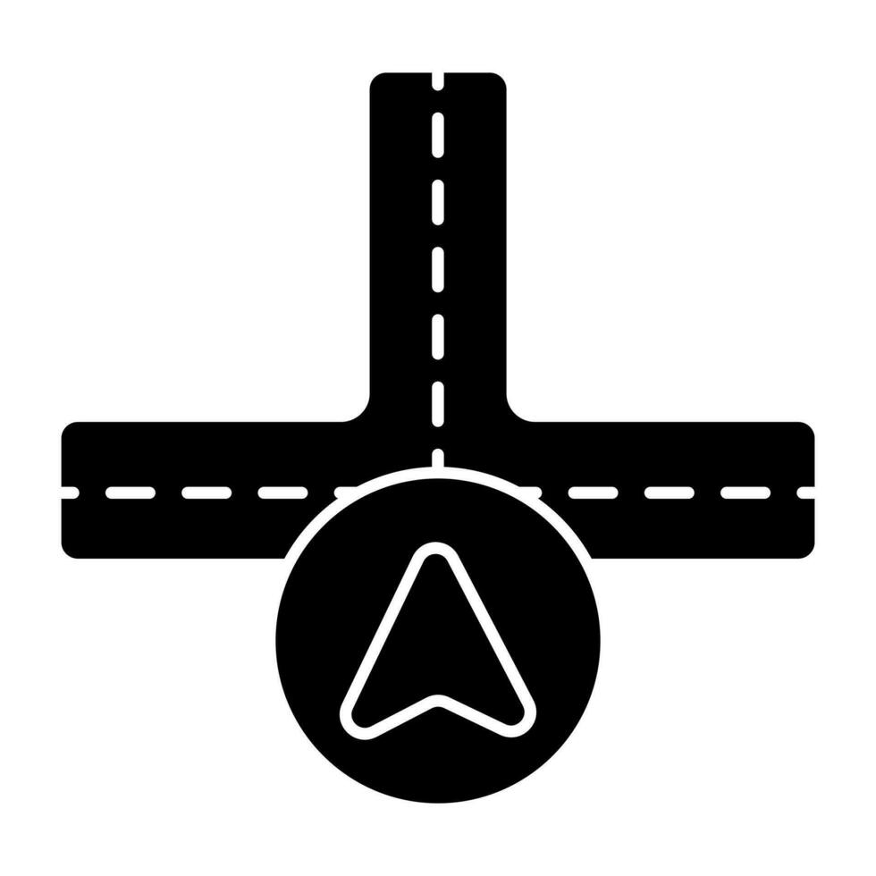 moderno diseño icono de navegación flecha vector