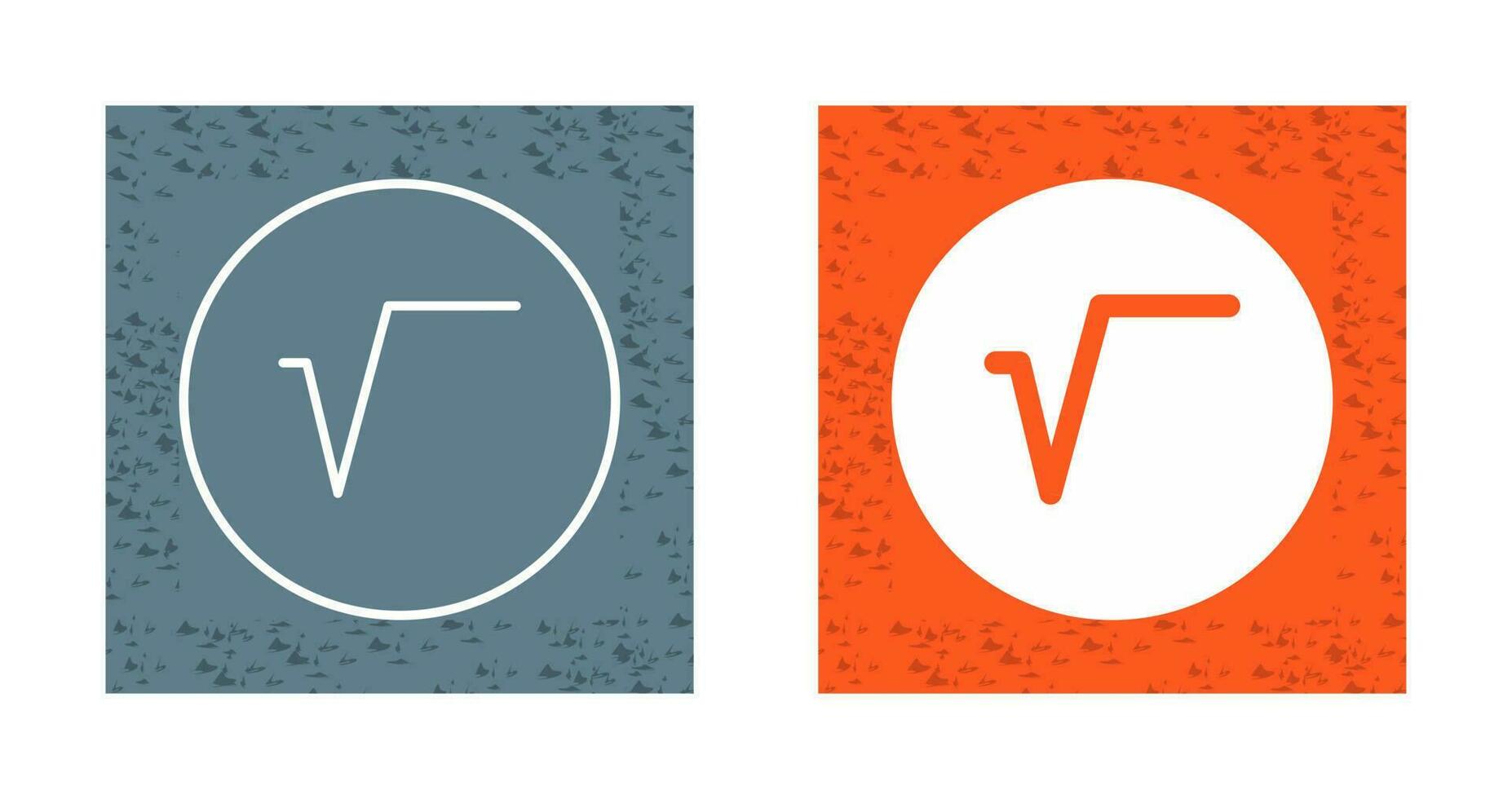 Square Root Symbol Vector Icon