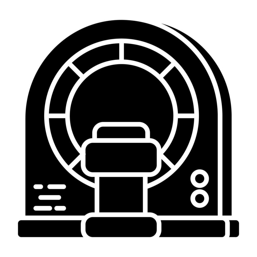 Perfect design icon of CT scan vector