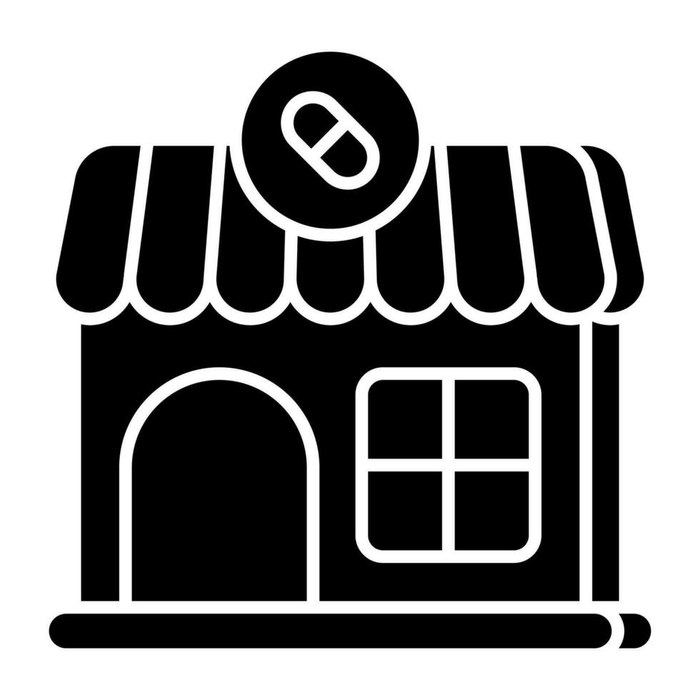 Modern design icon of clinic vector