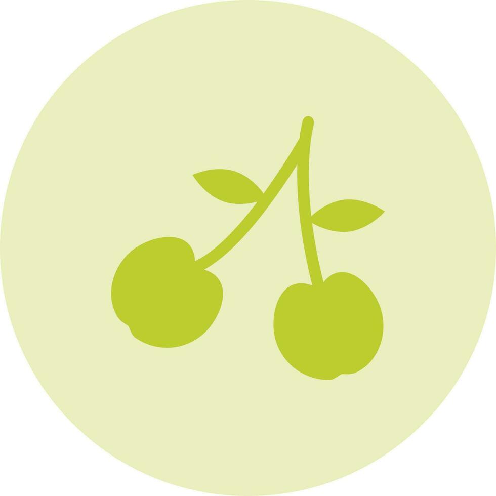 Cherry Vector Icon