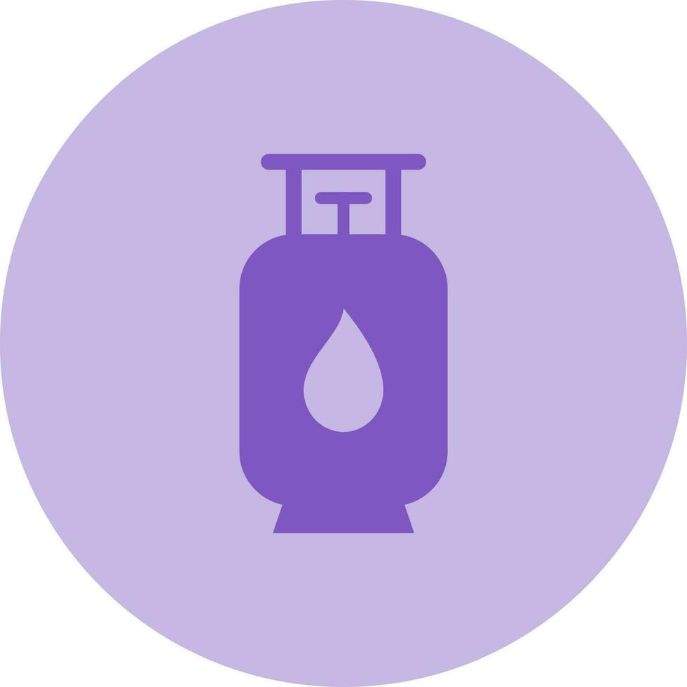 Gas Cylinder Vector Icon