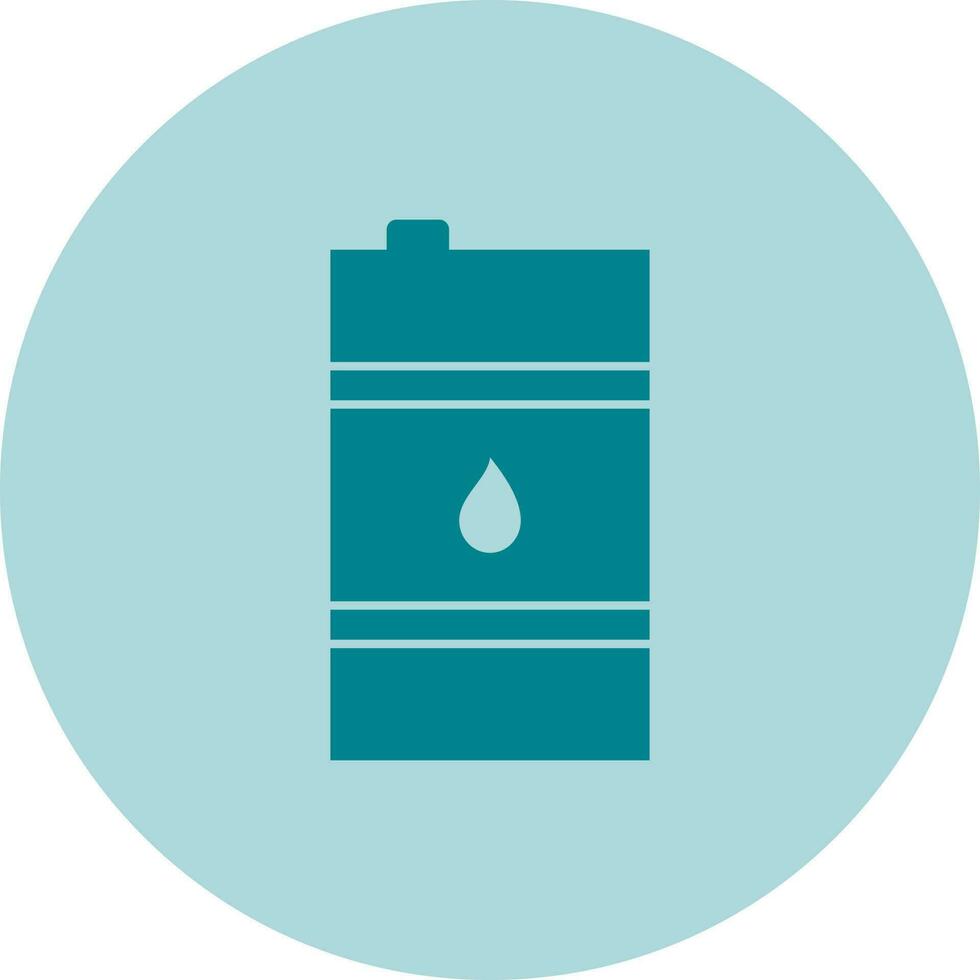 Oil Barrel Vector Icon