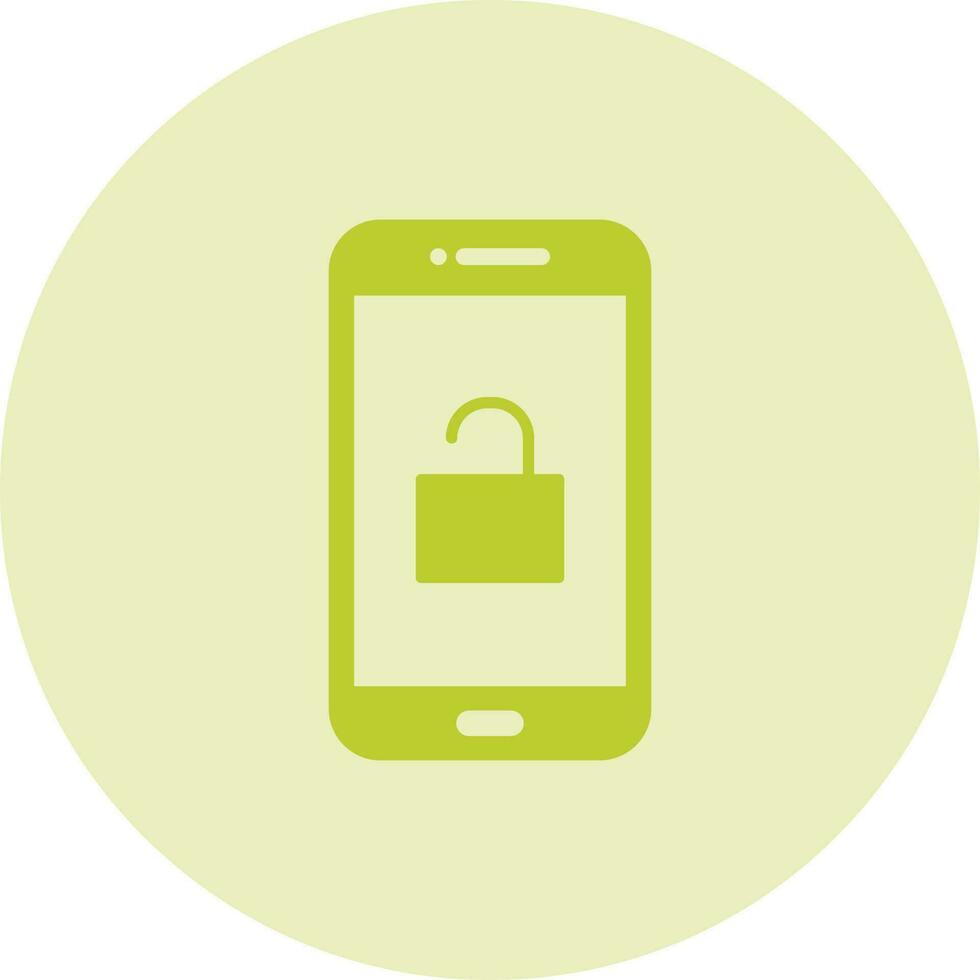 Unlocked Phone Vector Icon