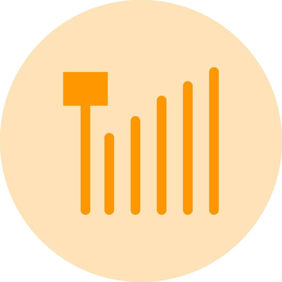 Mobile Signal Strength Vector Icon