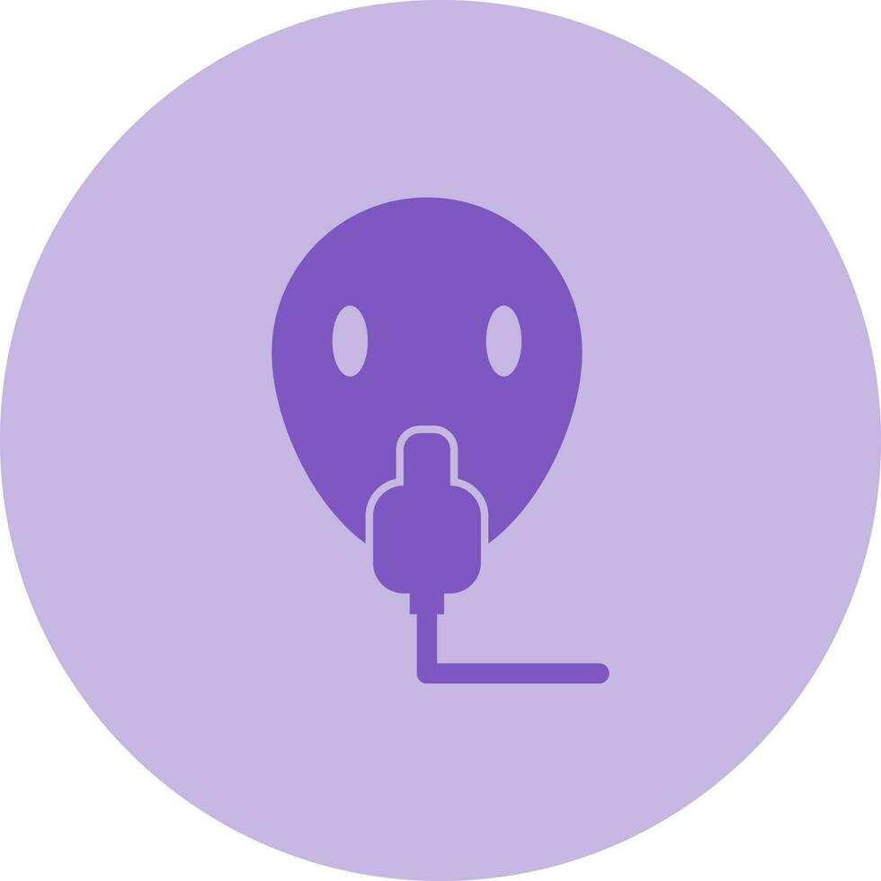 Oxygen Mask Vector Icon